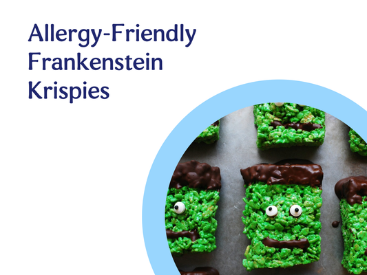 Frankenstein Krispies (Allergy-Friendly Halloween Treat for Kids)