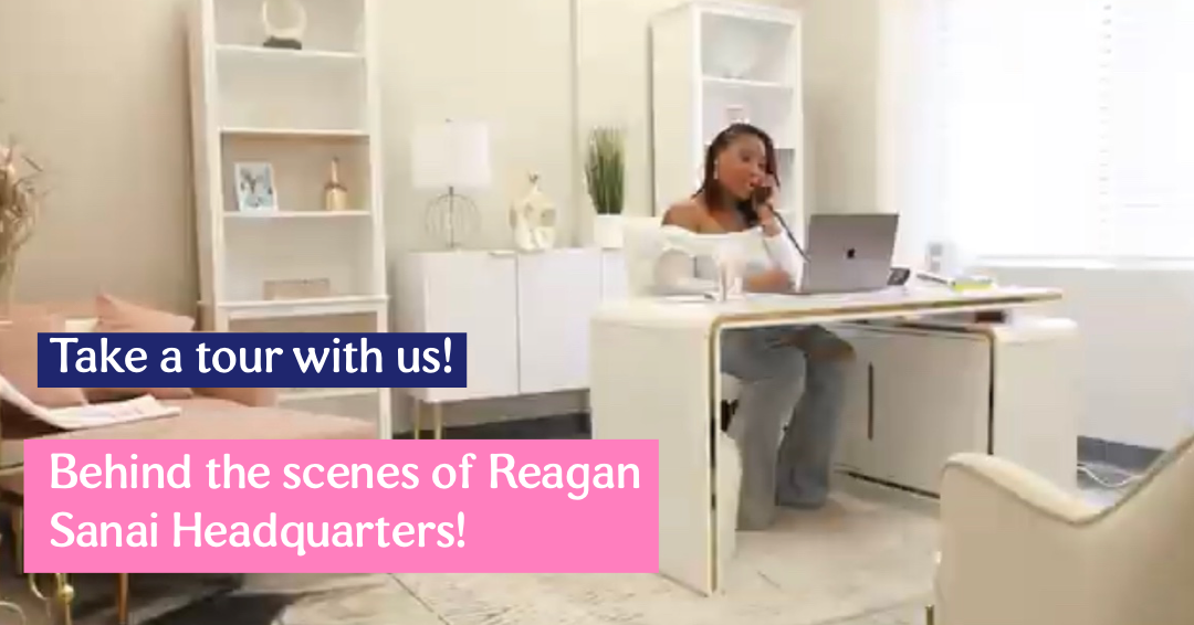 Load video: Behind the scenes of Reagan Sanai Headquarters!