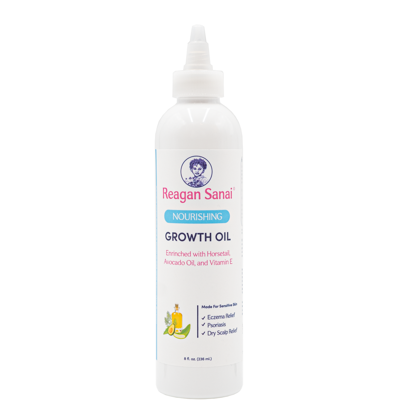 Reagan Sanai Nourishing Growth Oil enriched with avocado and horsetail