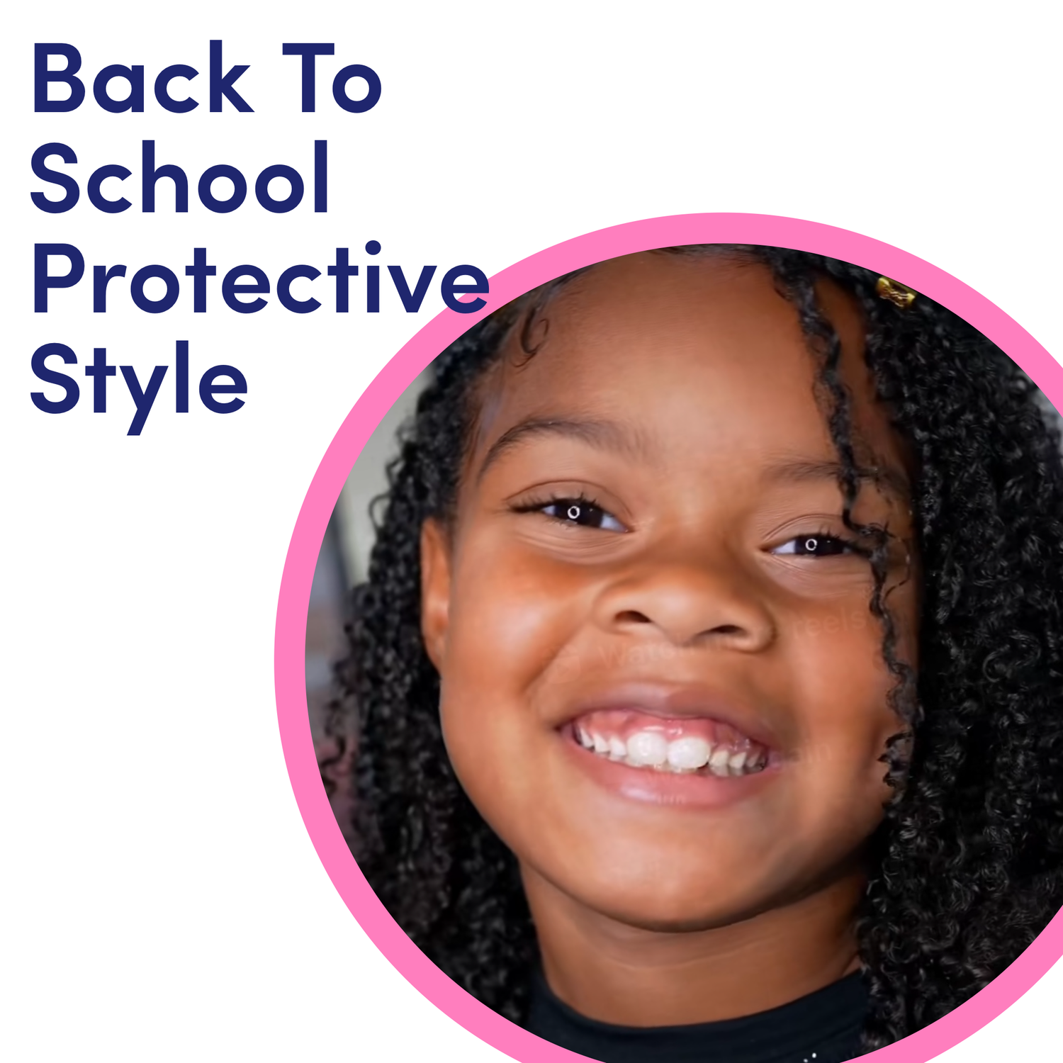 Back To School Protective Style Reagan Sanai Natural Hair Essentials