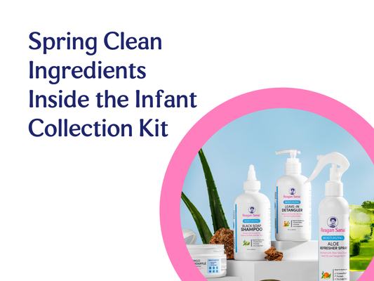 Spring Clean Ingredients Inside the Infant Collection Kit