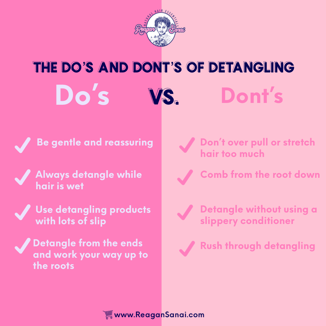 The Do’s and Dont’s of Detangling Your Child’s Natural Hair