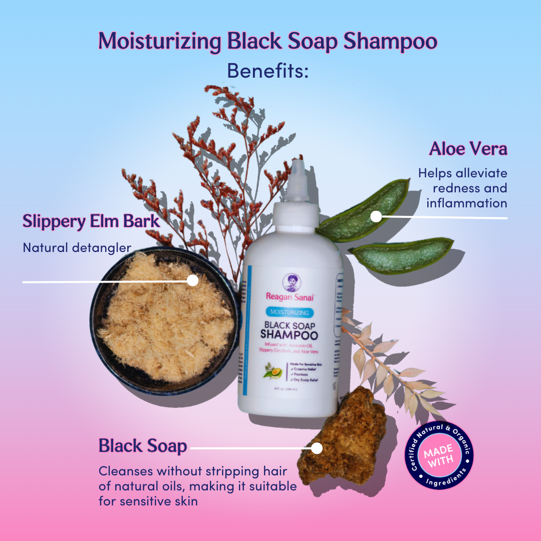 Moisturizing Black Soap Shampoo