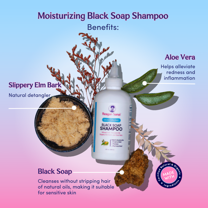 Moisturizing Black Soap Shampoo