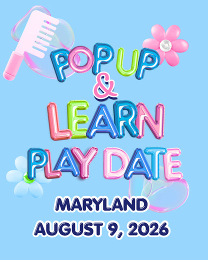 Reagan Sanai Pop-Up & Learn Playdate (Maryland)