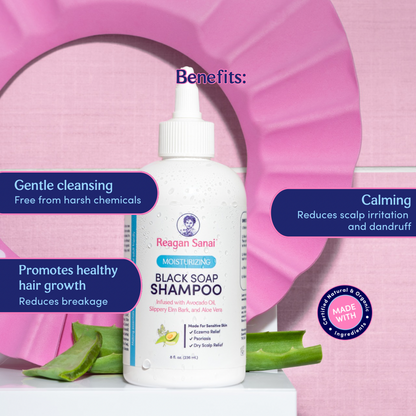Moisturizing Black Soap Shampoo