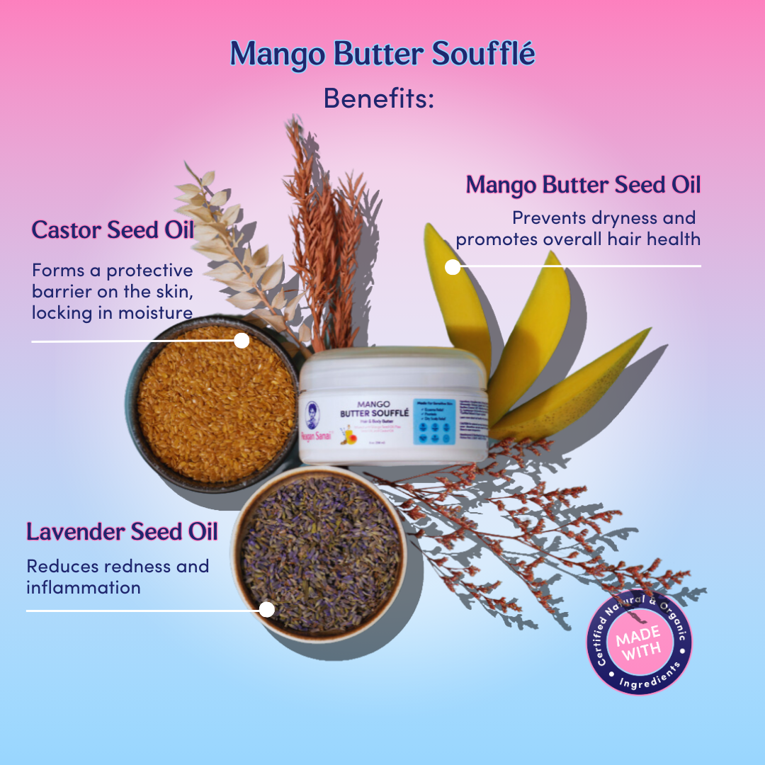 Mango Butter Soufflé Whipped Hair/Body Butter