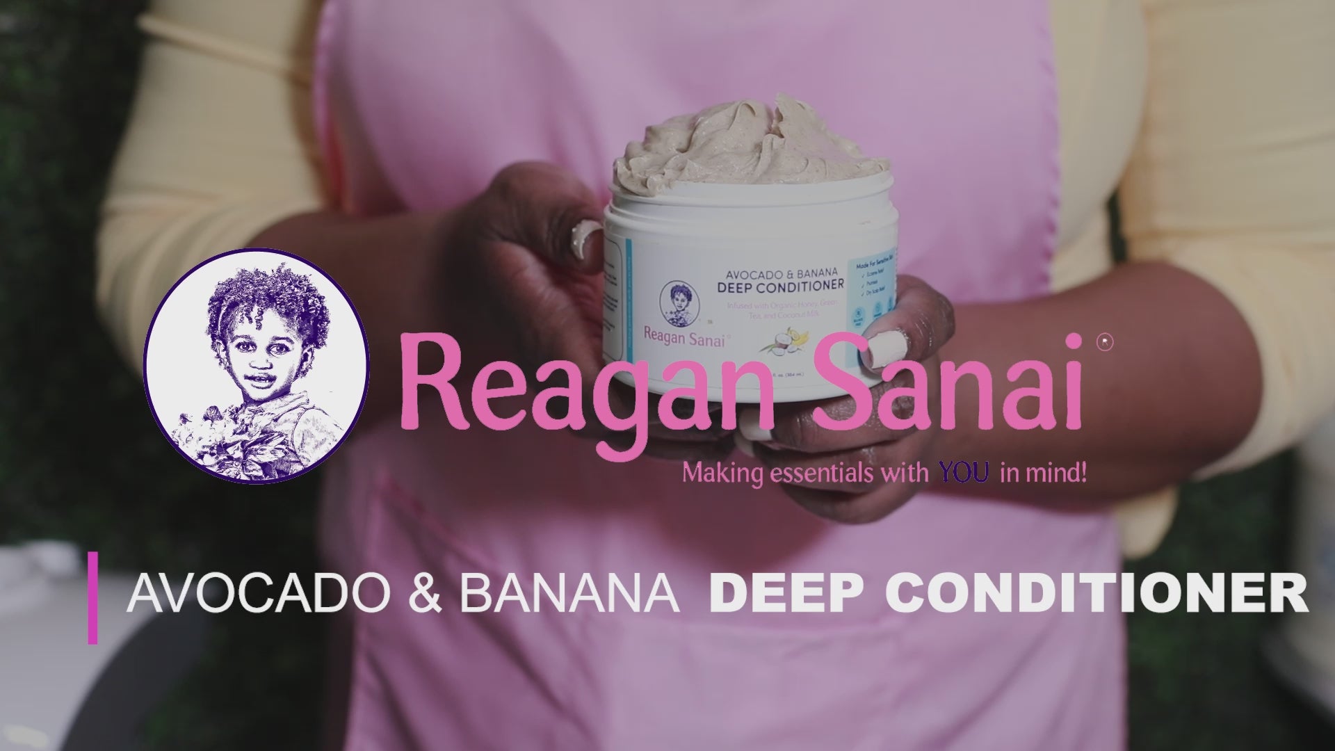 Avocado & Banana Deep Conditioner – Reagan Sanai
